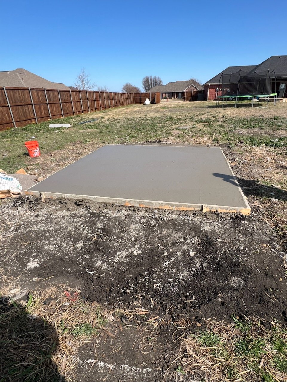 Concrete Slabs / Stamping Project
